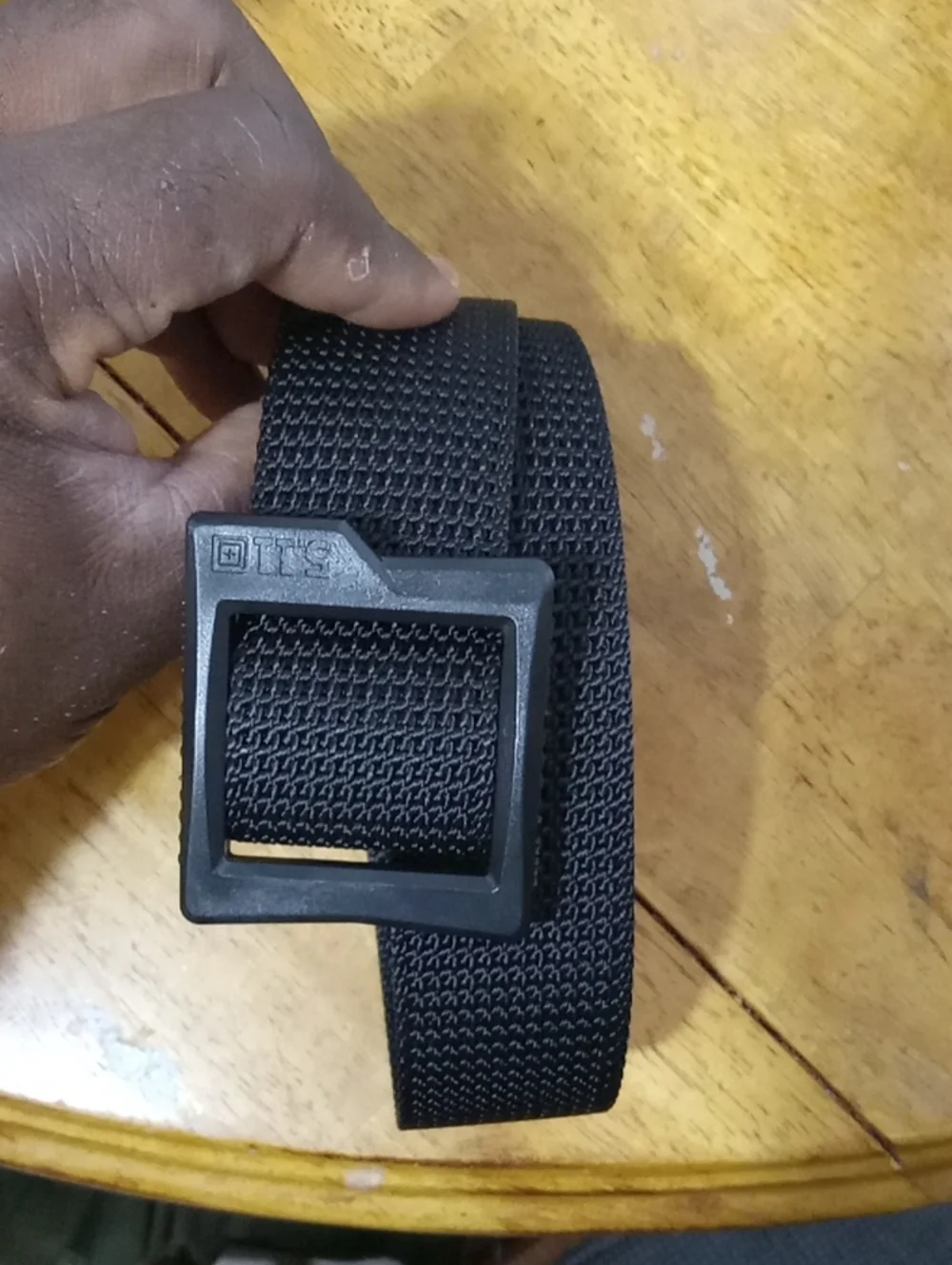 5.11 Tactical Tactical Black Webbing Belt with Low-Profile Buckle